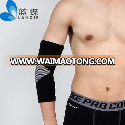 wholesale basketball Nylon Hex Pad Extended Elbow Sleeve Shin Elbow Support